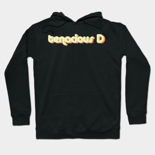 vintage color tenacious d Hoodie